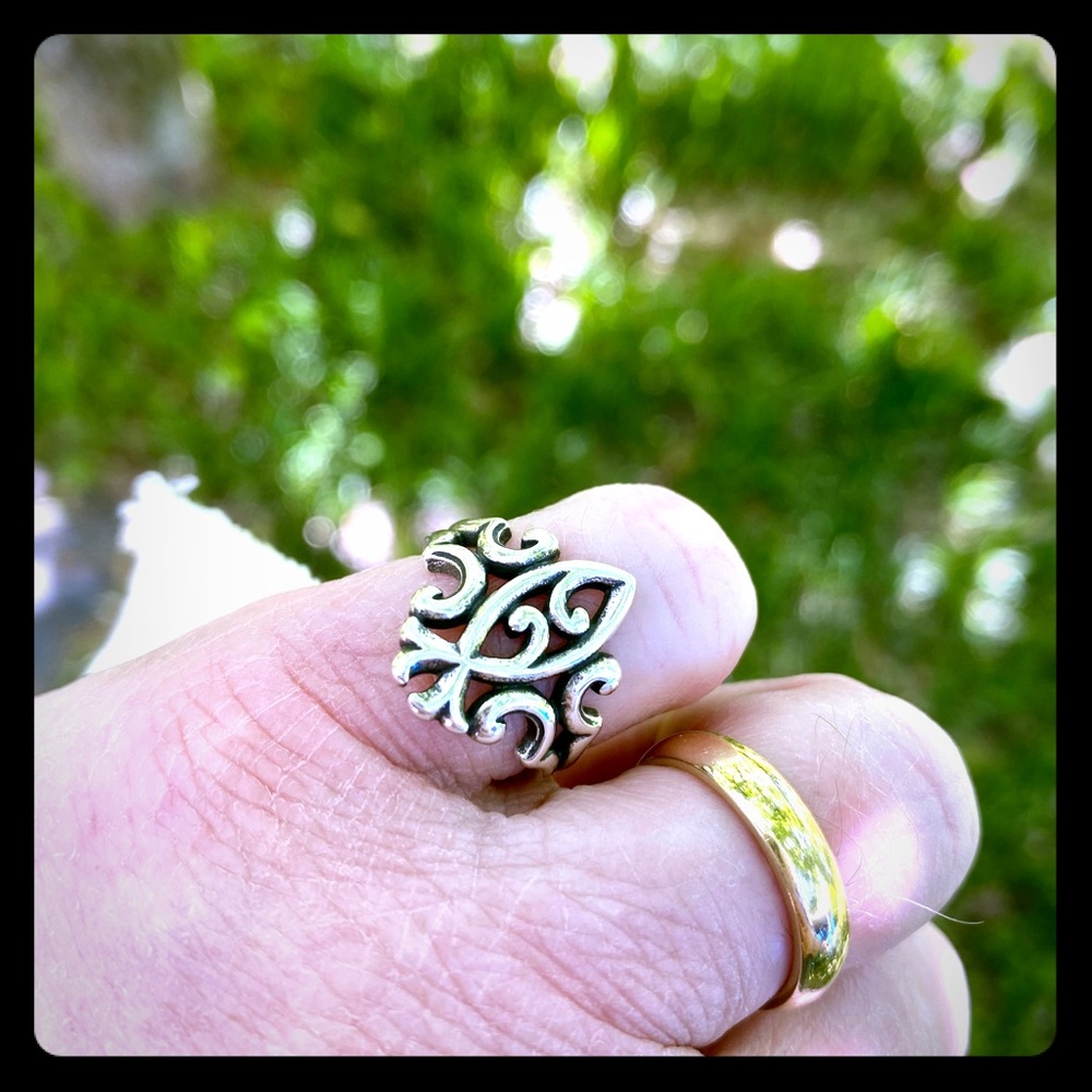 James Avery Icthus Ring size 5